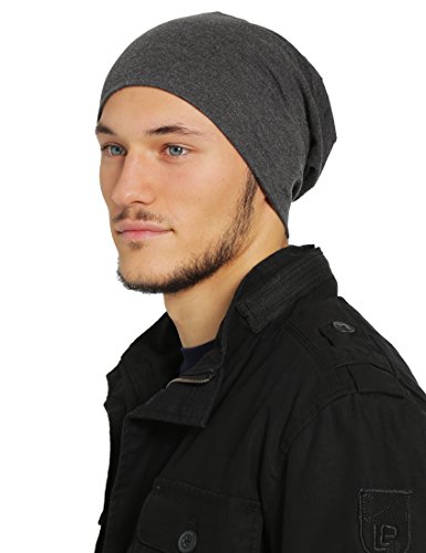 Atmungsaktiv One Size Elastisch TED WILLIAMS Unisex Beanie aus feinem Jersey Gewebe