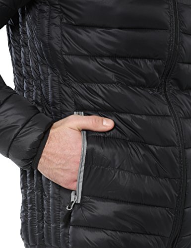 Lower East Chaqueta pespunteada con cierre alzado para hombre